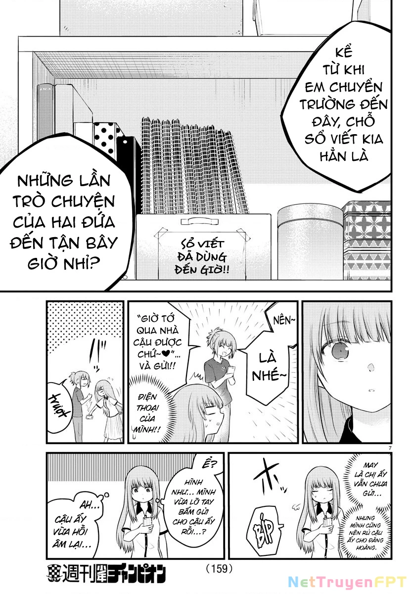 Cô bạn bị mất đi giọng nói luôn nghĩ rằng "Cậu ấy dịu dàng thật đấy" Chapter 21 - Trang 2