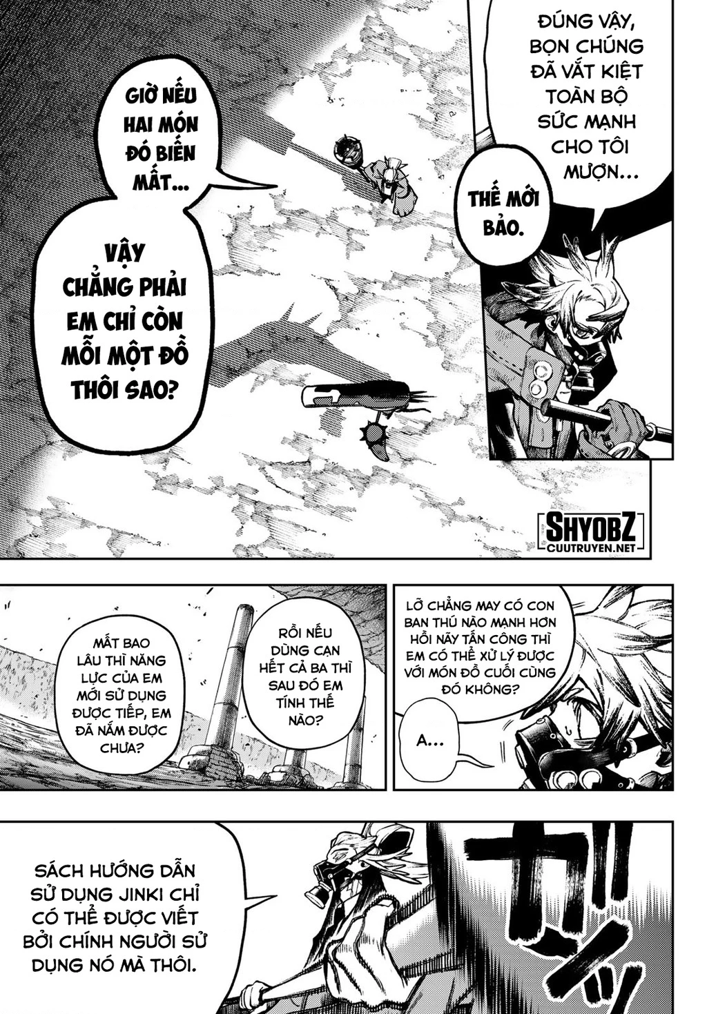 Gachi Akuta Chapter 121 - Trang 3