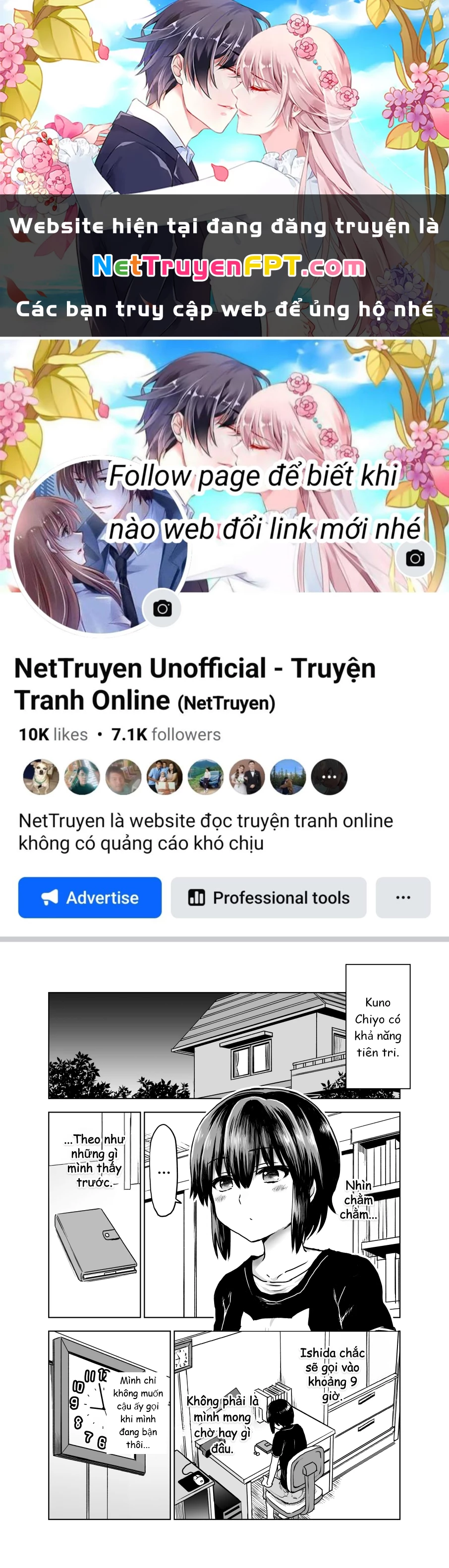 Chiyo Kuno the Psychic Chapter 5 - Trang 3