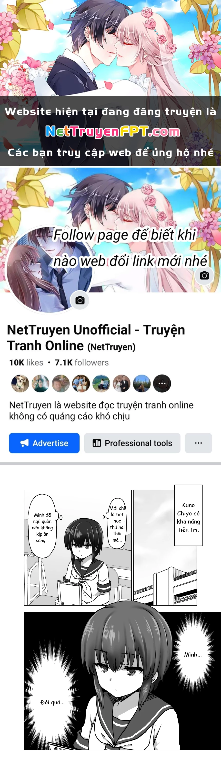 Chiyo Kuno the Psychic Chapter 6 - Trang 3