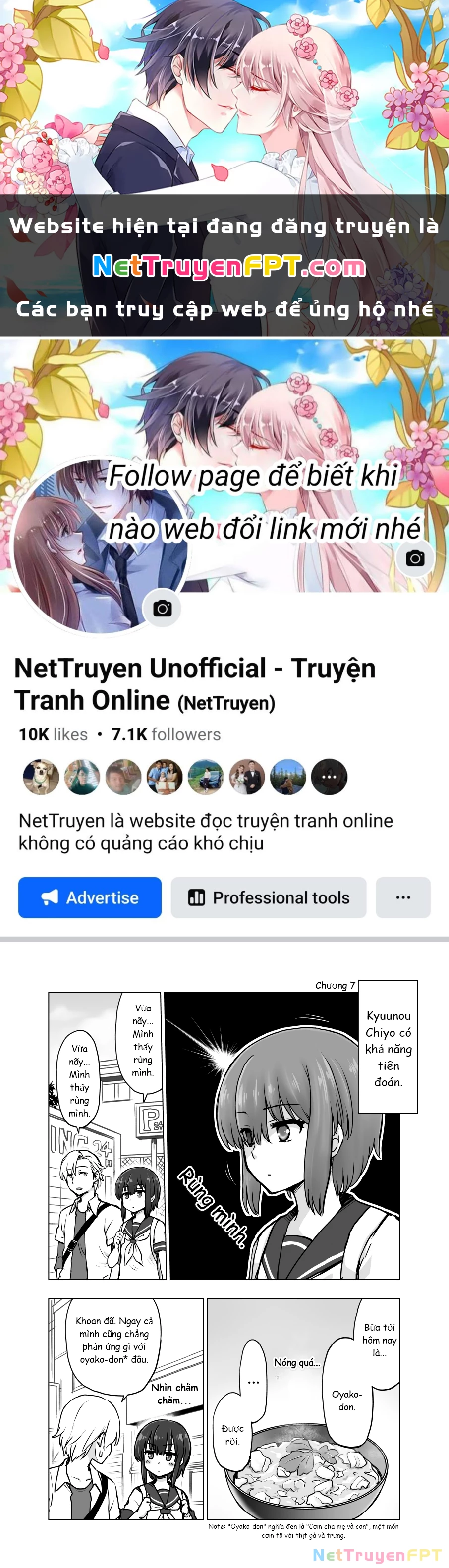 Chiyo Kuno the Psychic Chapter 7 - Trang 3