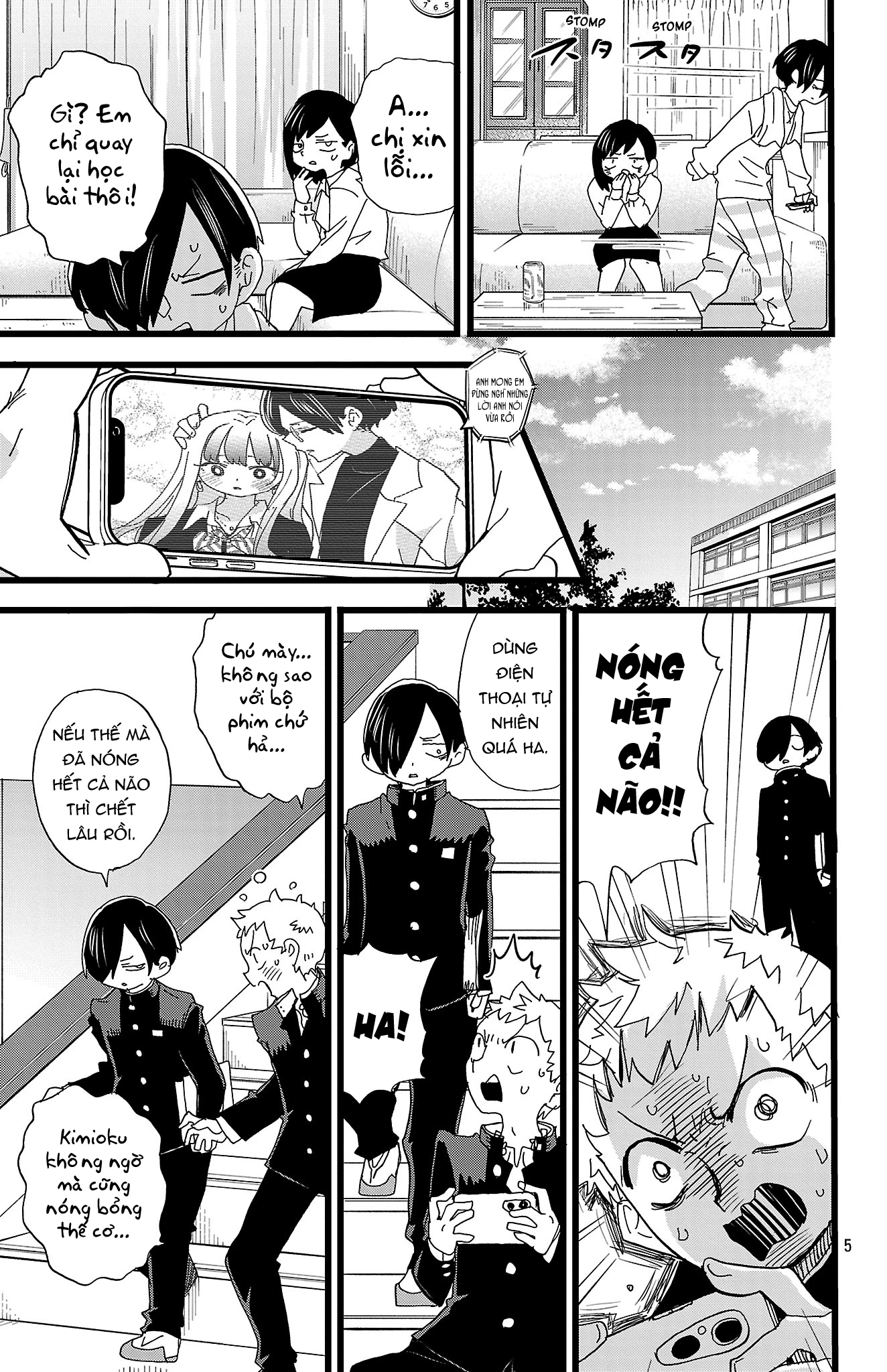 Boku No Kokoro Yabai Yatsu Chapter 162 - Trang 4