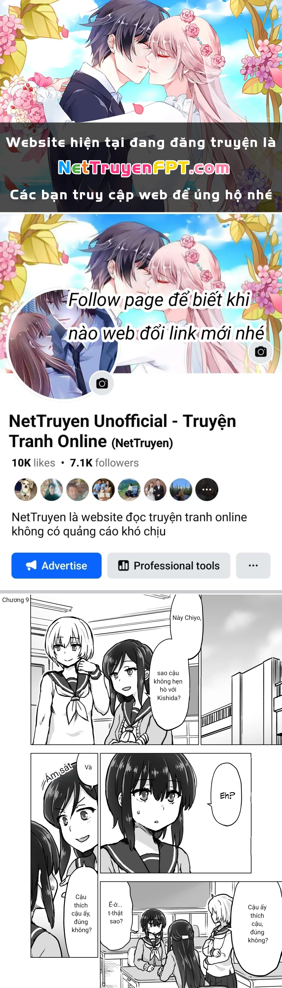 Chiyo Kuno the Psychic Chapter 9 - Trang 3