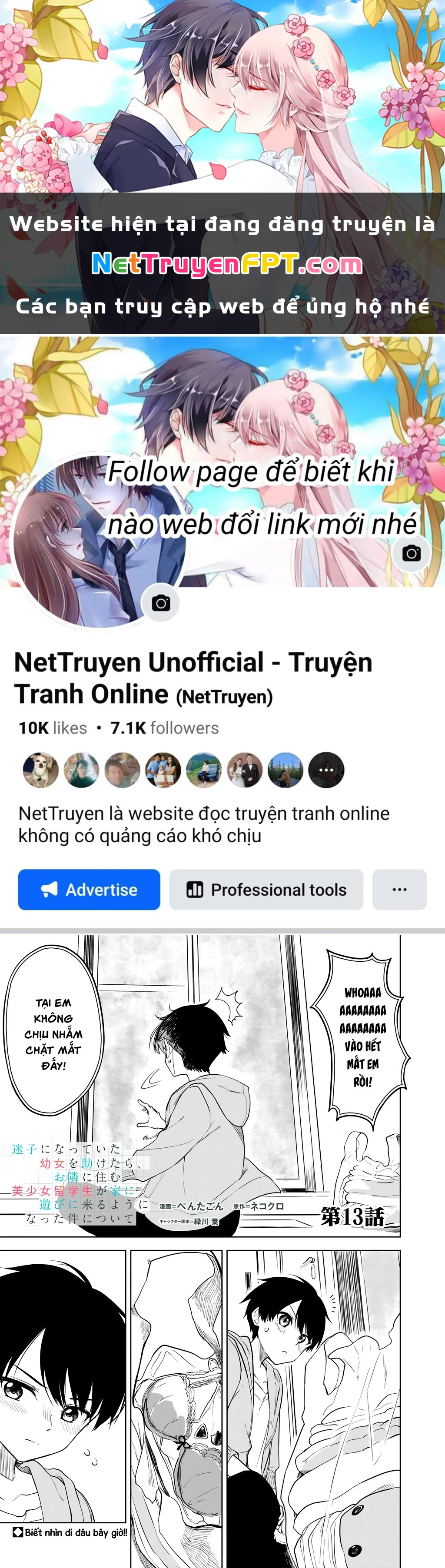 Sau khi tình cờ giúp đỡ một bé gái lạc đường, nàng mỹ nữ du học sinh thường xuyên lui tới căn hộ của tôi Chapter 13 - Trang 2