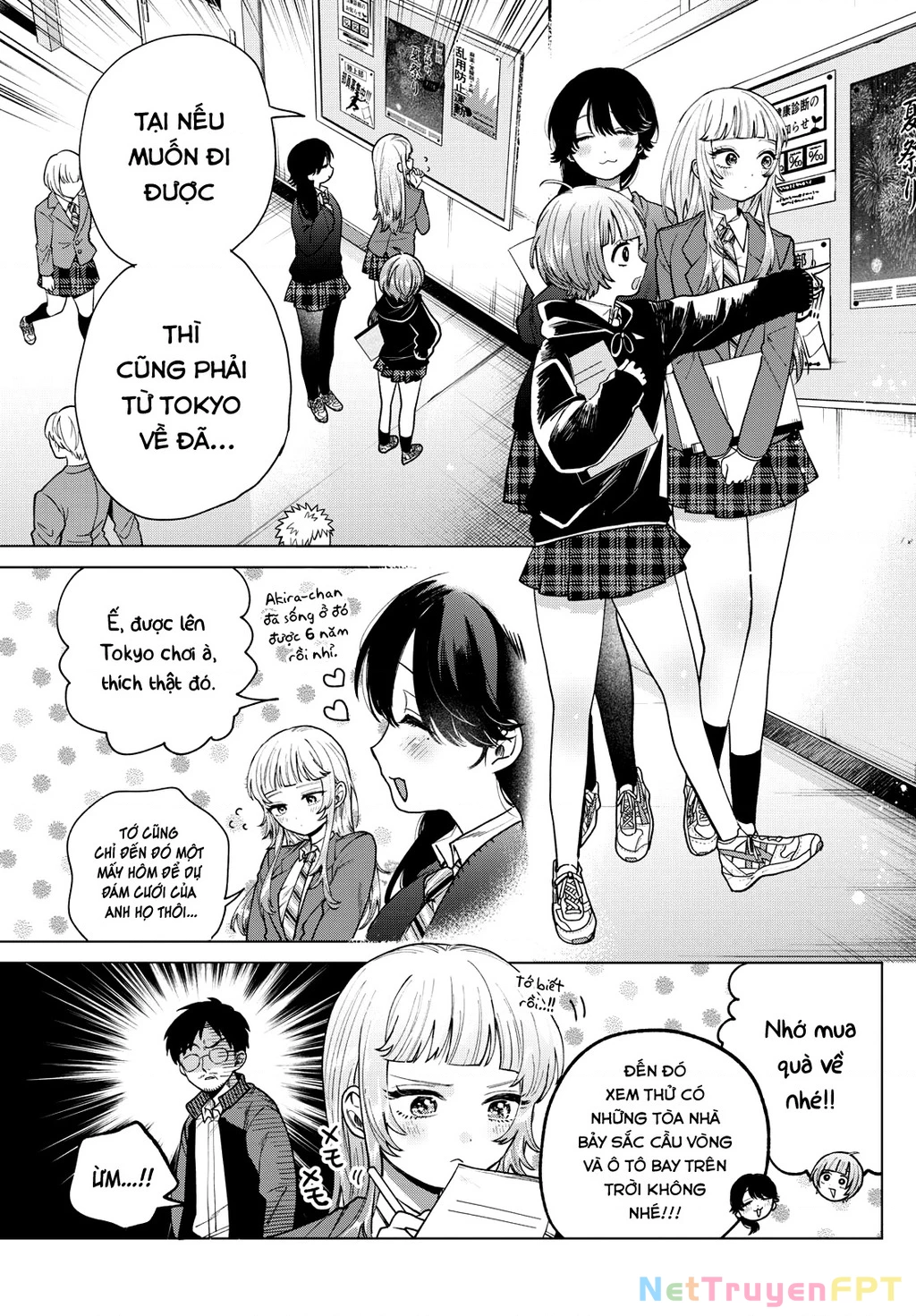 Mối tình đầu đầy trắc trở của Momose Akira Chapter 17 - Trang 3