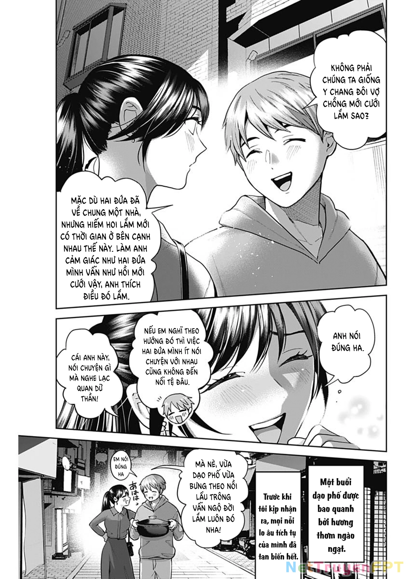 Thưởng rượu đêm khuya là bí quyết để giữ gìn hạnh phúc hôn nhân. Chapter 1 - Trang 2