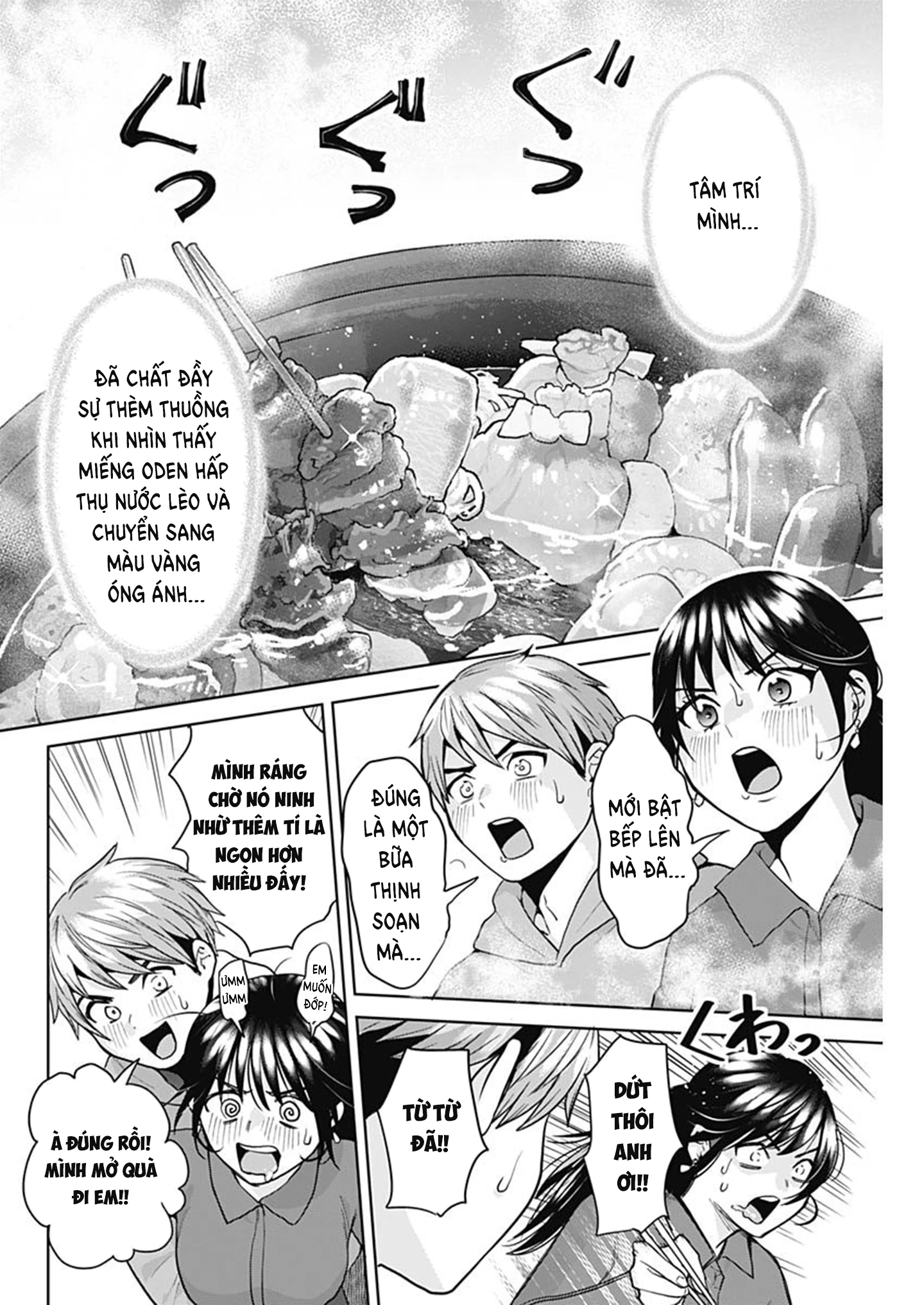 Thưởng rượu đêm khuya là bí quyết để giữ gìn hạnh phúc hôn nhân. Chapter 1 - Trang 2