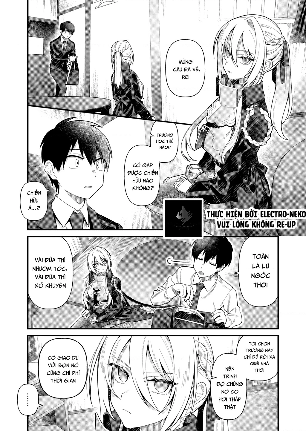 Khi tôi về đến nhà, Nàng Hiệp Sĩ đã luôn ở đó! Chapter 4 - Trang 3