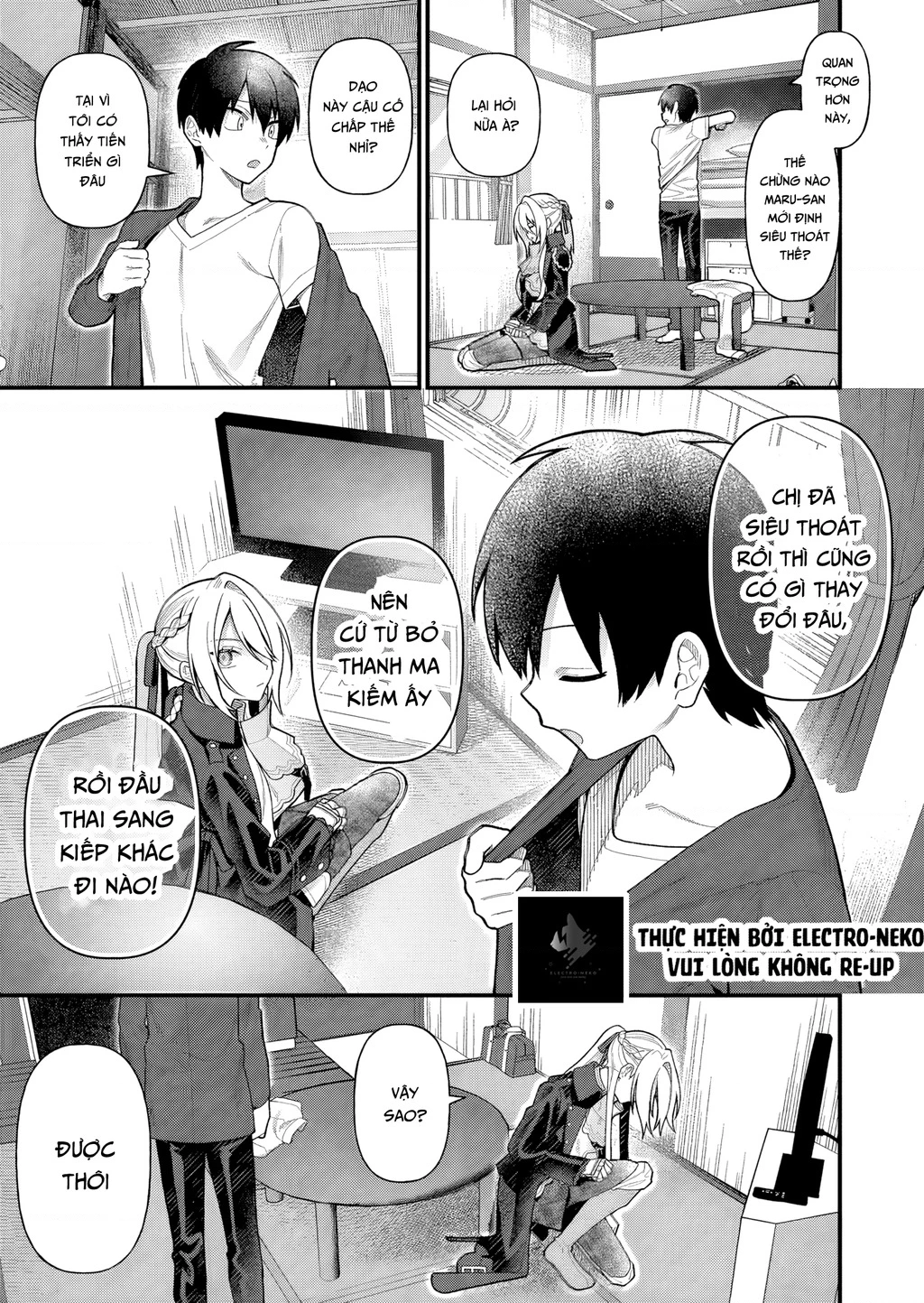 Khi tôi về đến nhà, Nàng Hiệp Sĩ đã luôn ở đó! Chapter 4 - Trang 3