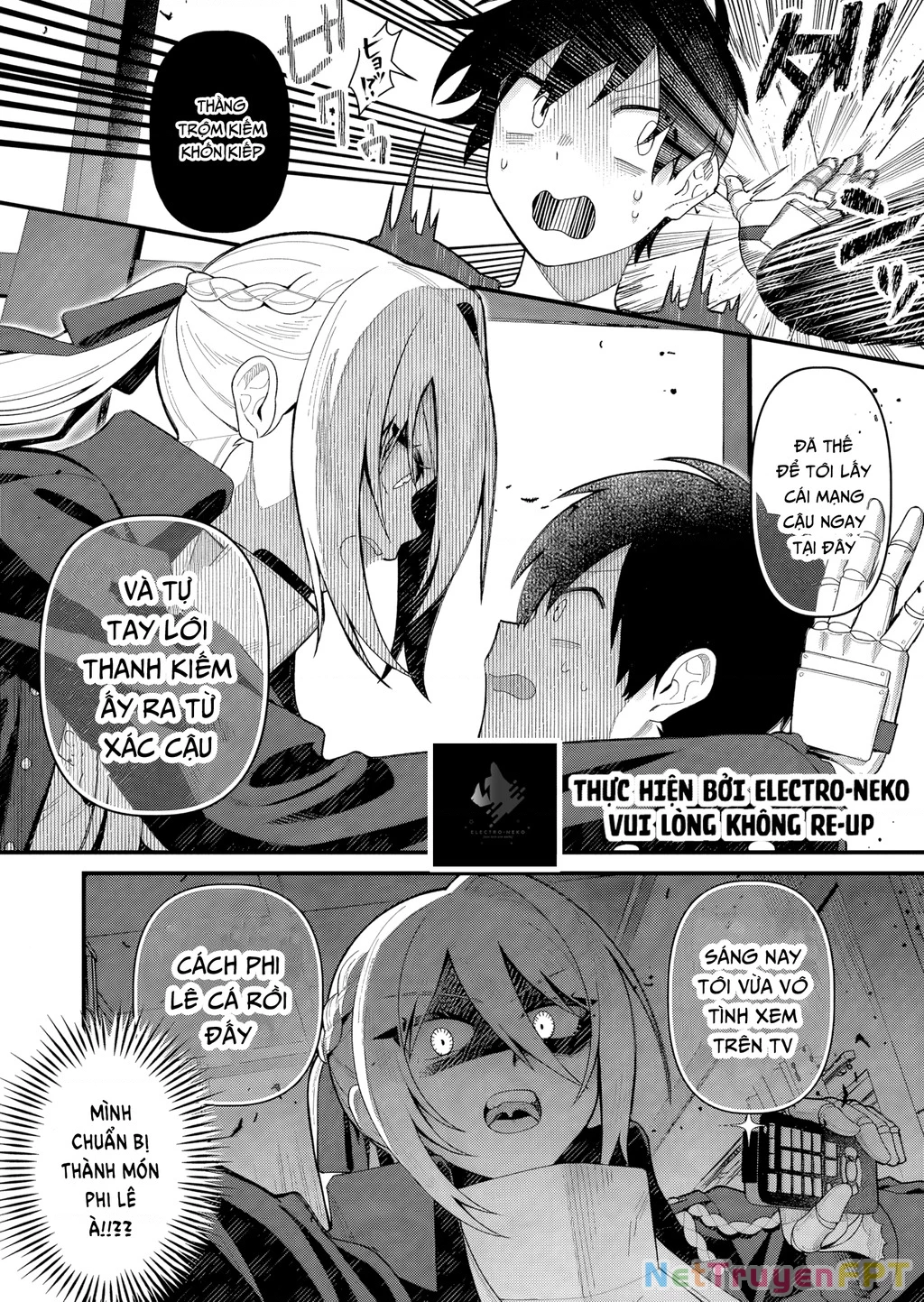 Khi tôi về đến nhà, Nàng Hiệp Sĩ đã luôn ở đó! Chapter 4 - Trang 3