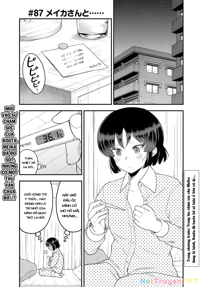 Meika-San Can't Conceal Her Emotions Chapter 87 - Trang 4
