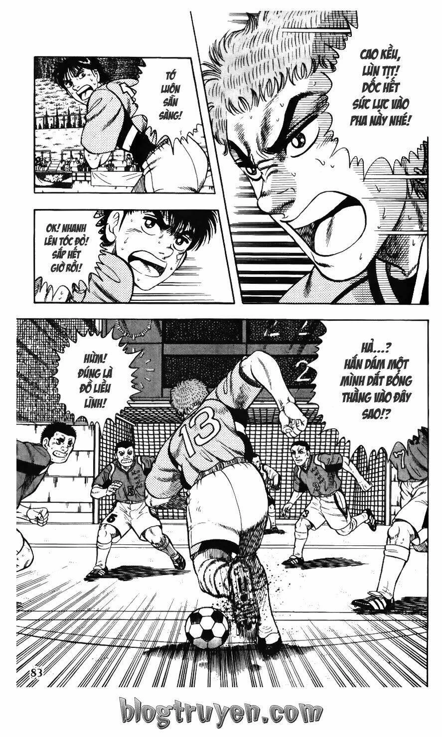Buttobi Itto Chapter 92: San bằng cách biệt - Next Chapter 93: Người sút thứ 6