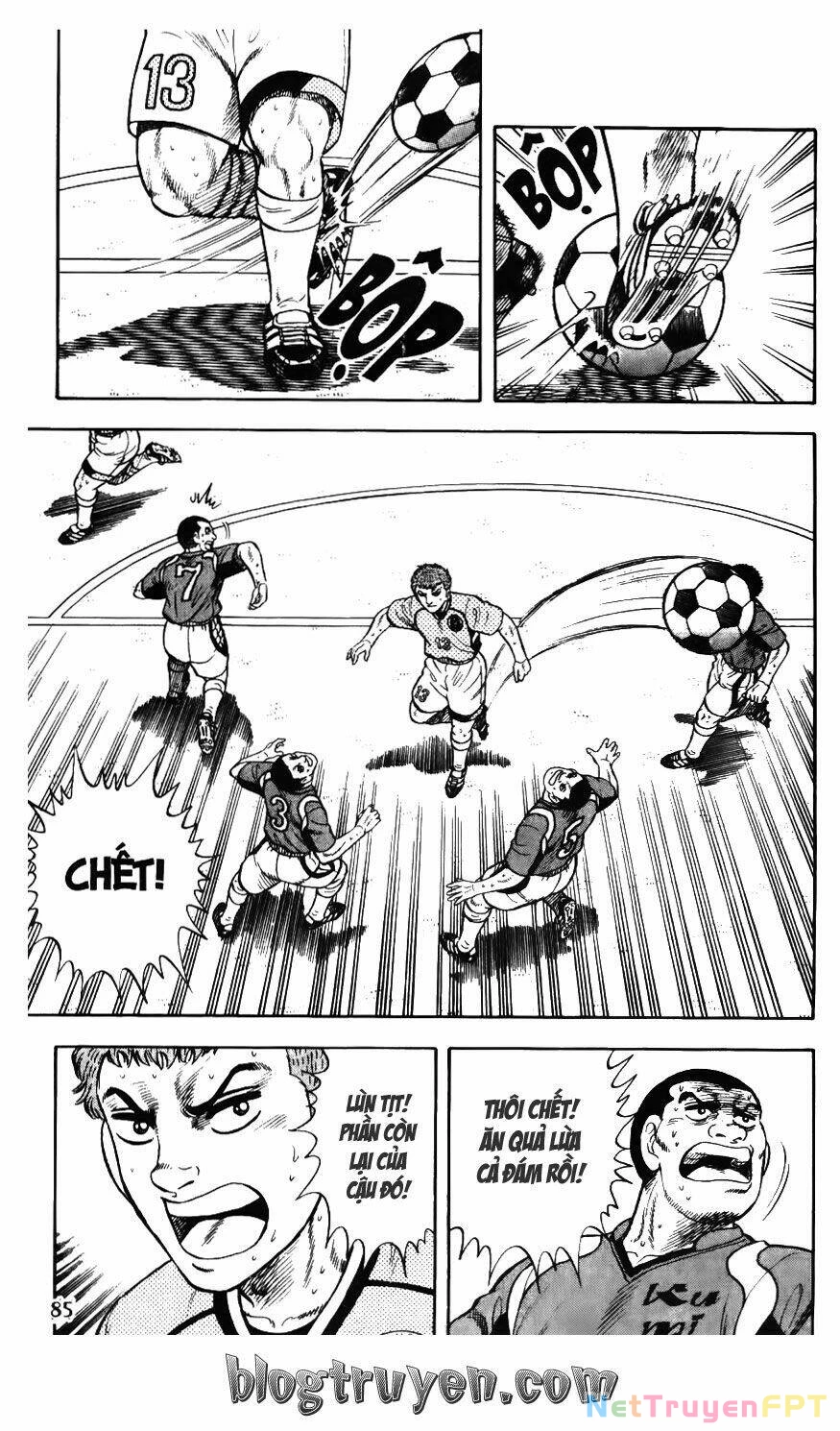 Buttobi Itto Chapter 92: San bằng cách biệt - Next Chapter 93: Người sút thứ 6