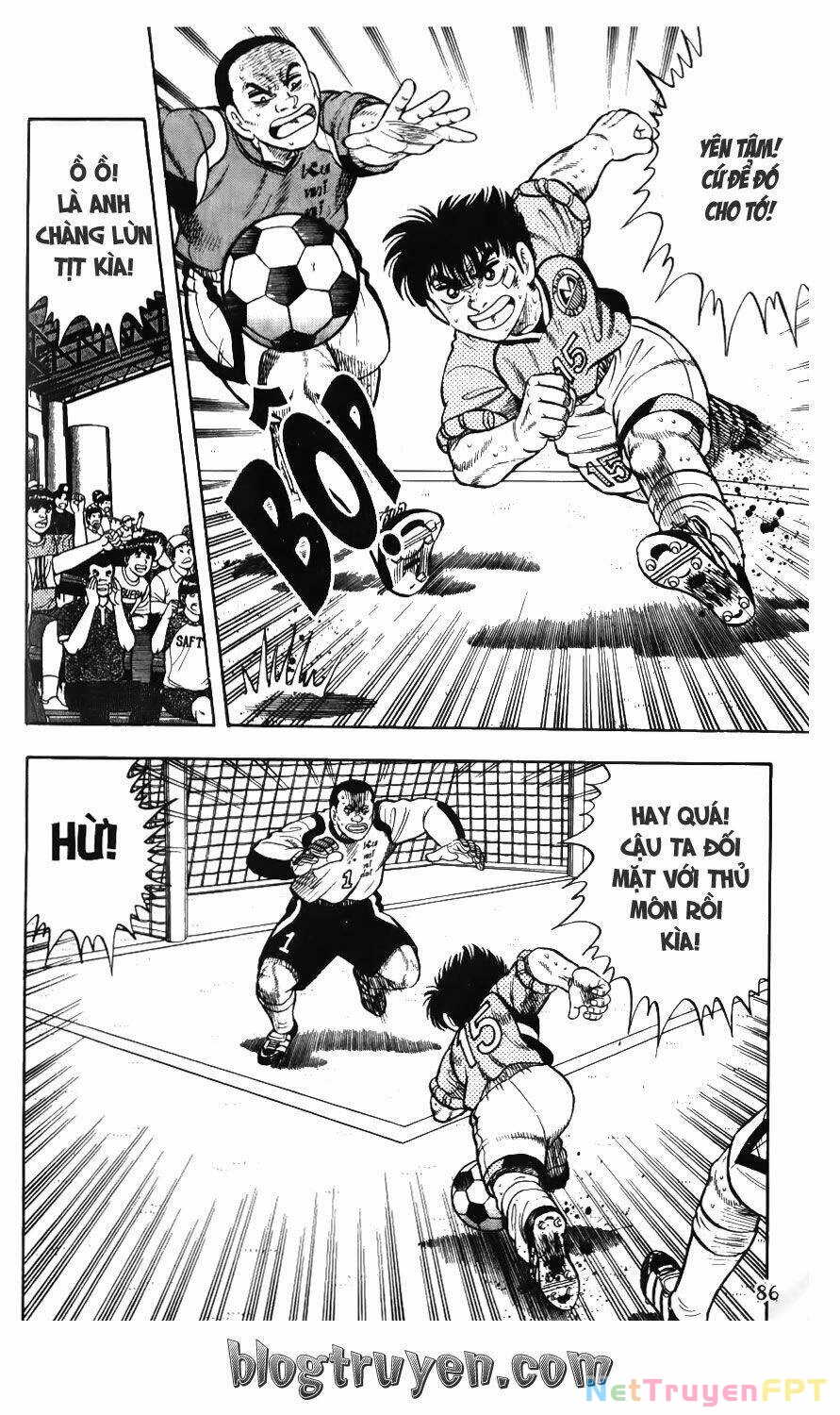 Buttobi Itto Chapter 92: San bằng cách biệt - Next Chapter 93: Người sút thứ 6