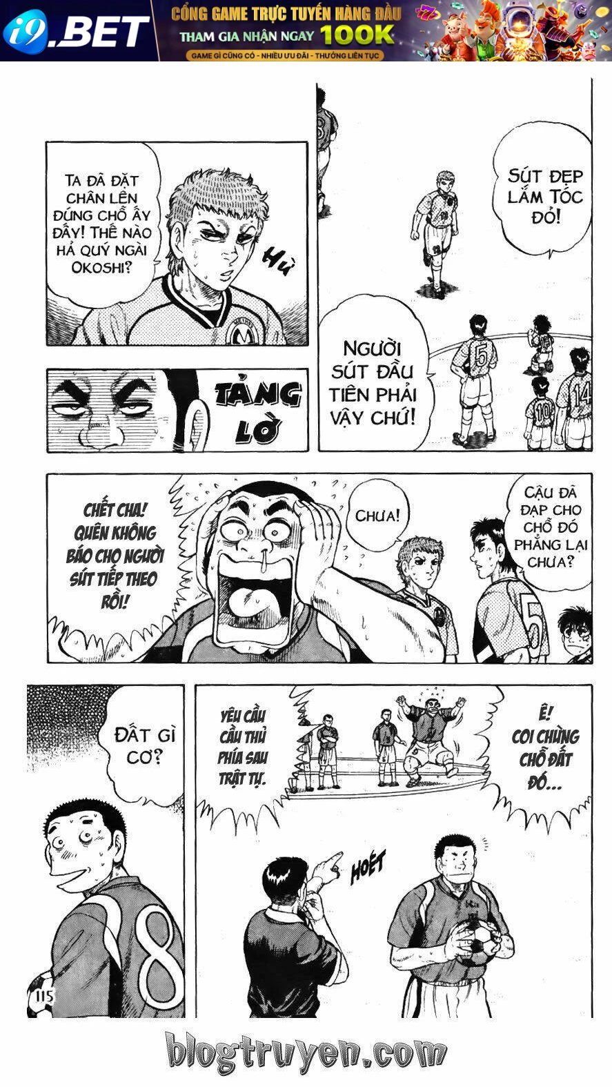 Buttobi Itto Chapter 93: Người sút thứ 6 - Next Chapter 94: Tái ngộ