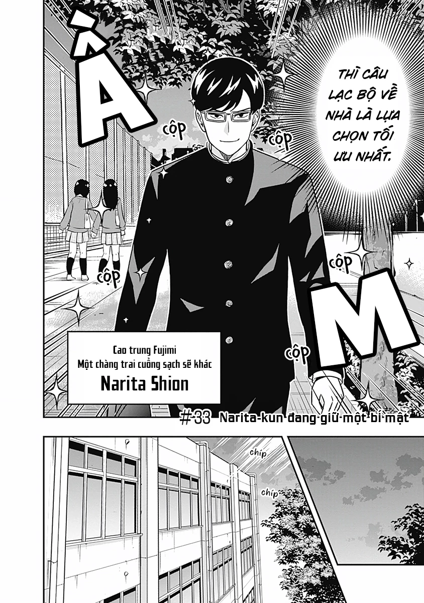 Keppeki Danshi! Aoyama-kun Chapter 33 - Trang 2