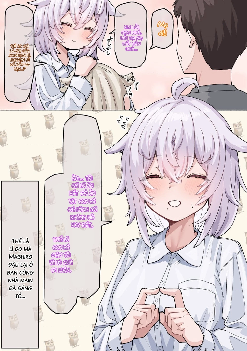Câu Chuyện Về Bé Cú Mà Tôi Cứu "Hóa Gái" Chapter 20 - Trang 2