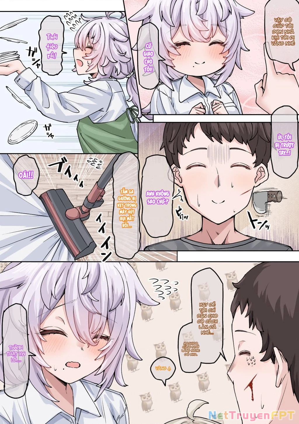 Câu Chuyện Về Bé Cú Mà Tôi Cứu "Hóa Gái" Chapter 21 - Trang 2