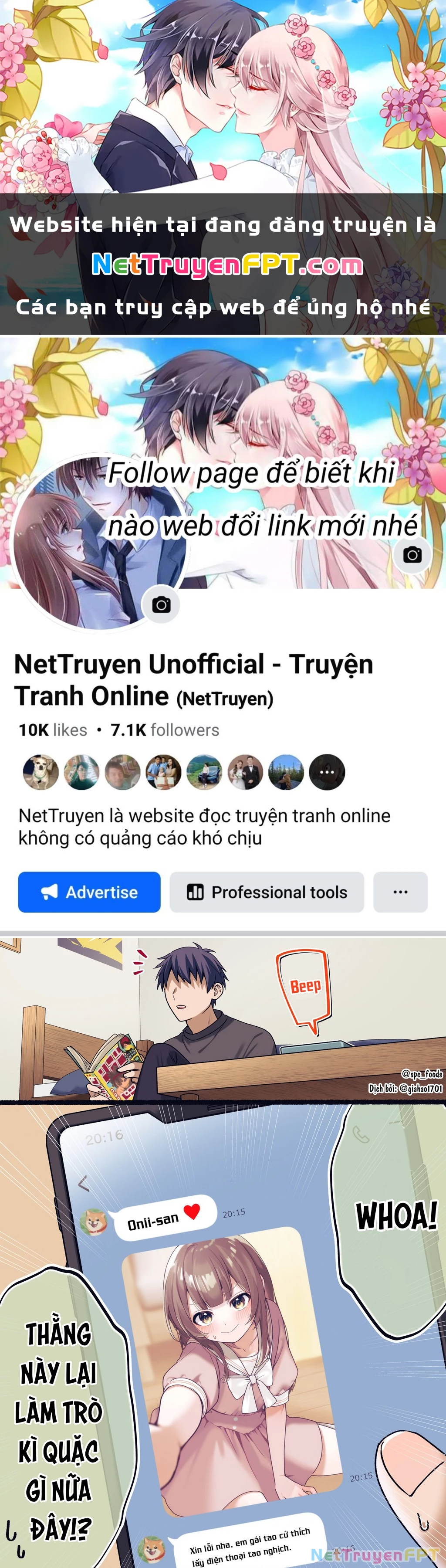 Thằng bạn tôi có một cô em gái dễ thương Chapter 8 - Trang 2