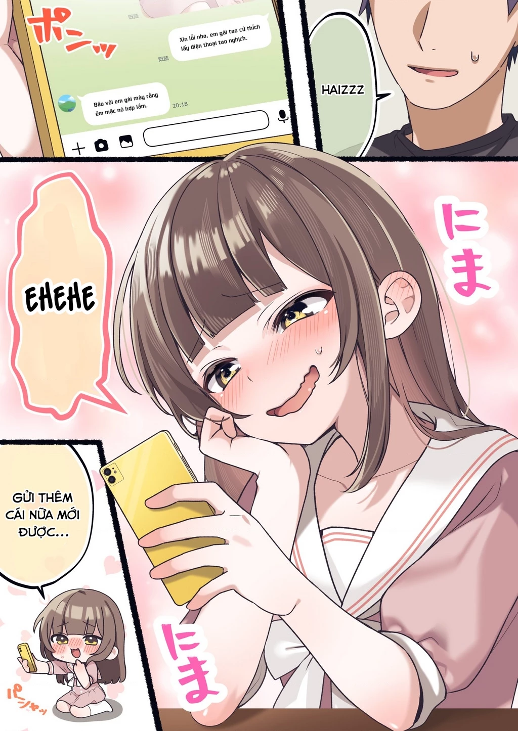 Thằng bạn tôi có một cô em gái dễ thương Chapter 8 - Trang 2