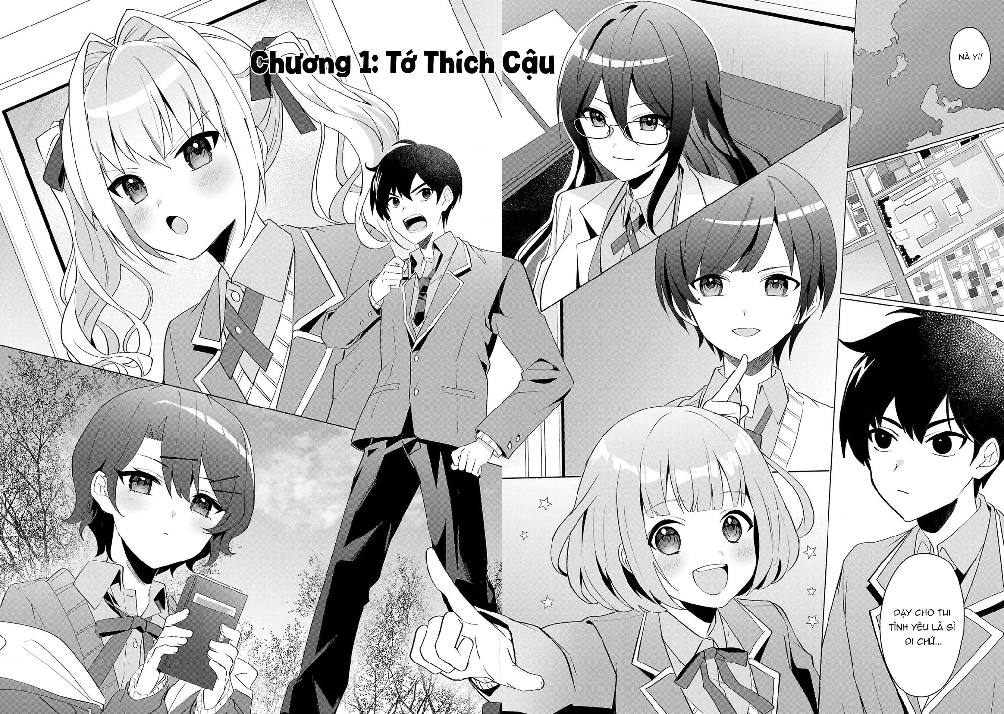 Hãy dạy tớ tình yêu Chapter 01 - Trang 2