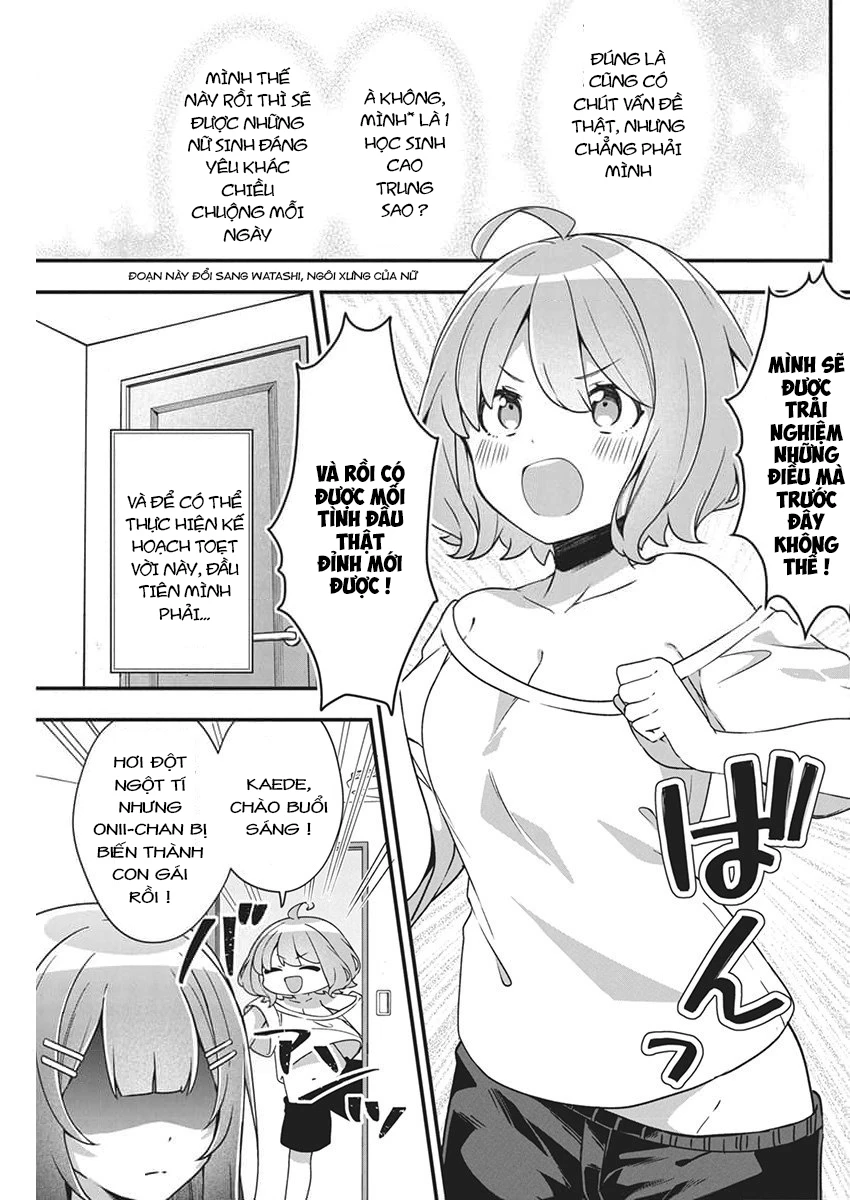 Watashi No Hatsukoi Wa Hazukashisugite Darenimo Ienai Chapter 1 - Trang 3