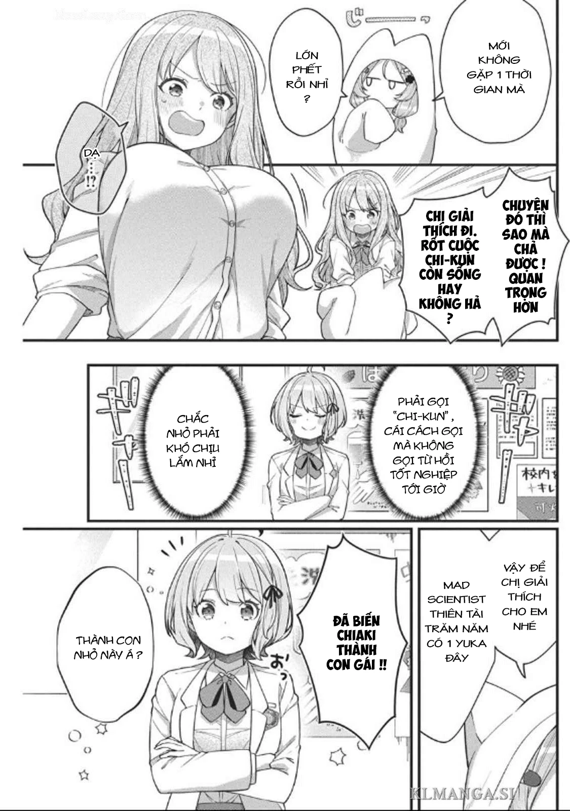Watashi No Hatsukoi Wa Hazukashisugite Darenimo Ienai Chapter 10 - Trang 3