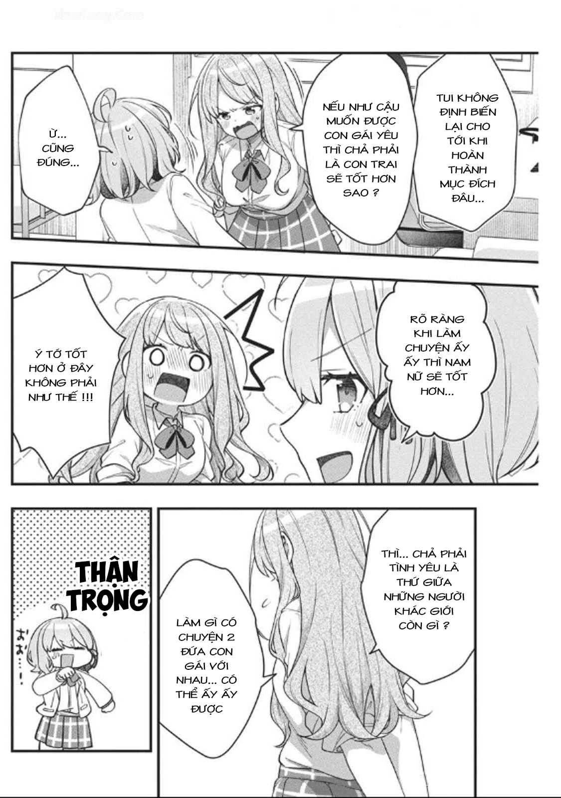 Watashi No Hatsukoi Wa Hazukashisugite Darenimo Ienai Chapter 10 - Trang 3