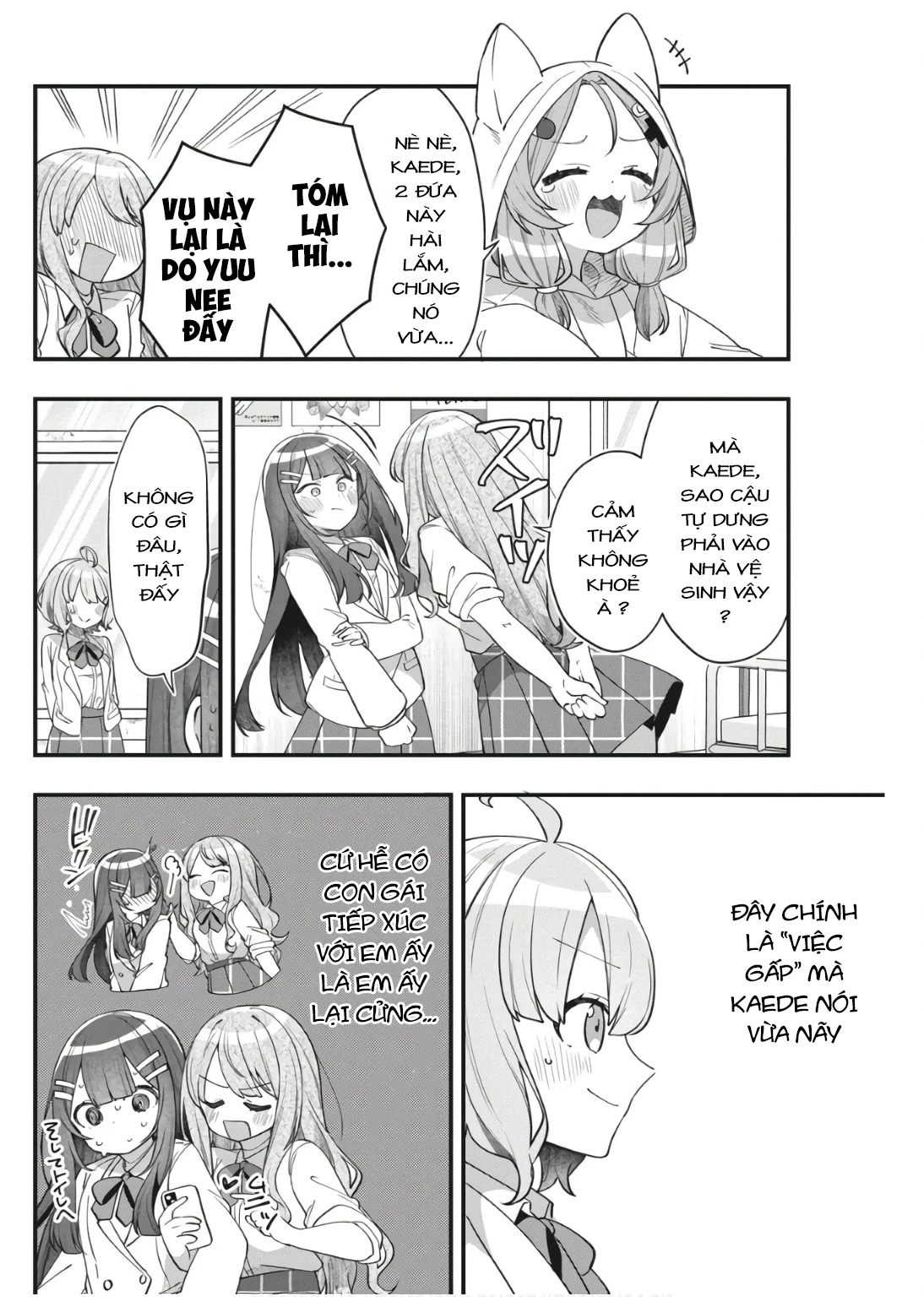 Watashi No Hatsukoi Wa Hazukashisugite Darenimo Ienai Chapter 11 - Trang 3