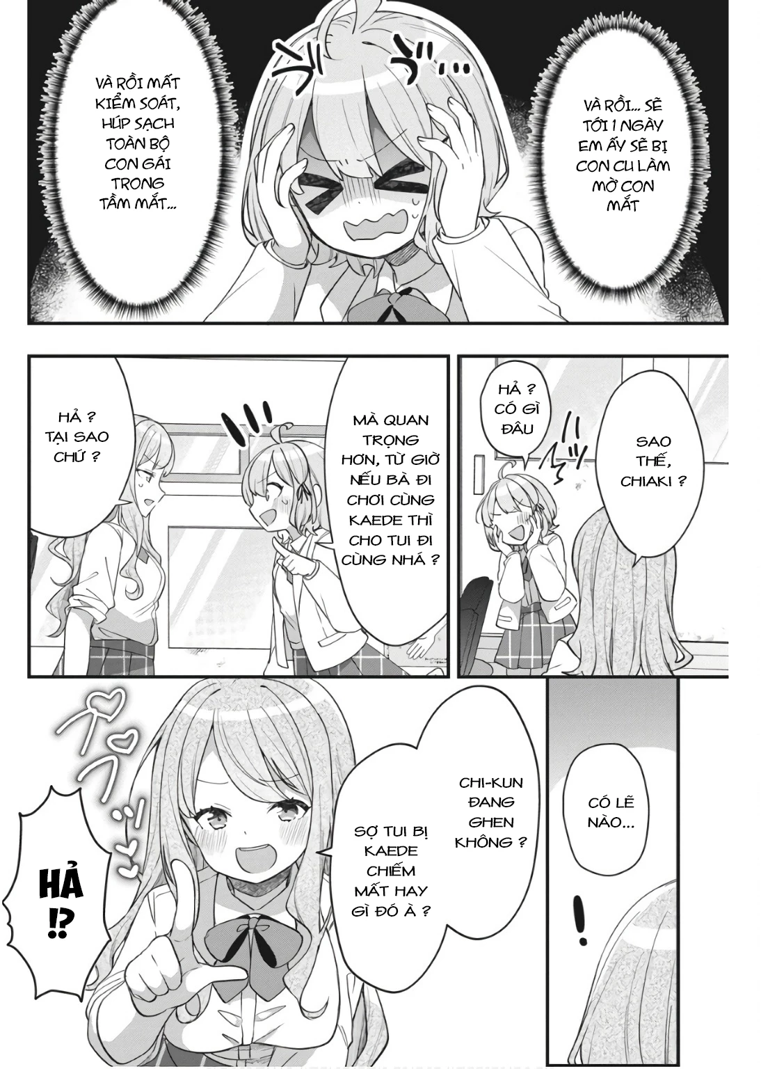 Watashi No Hatsukoi Wa Hazukashisugite Darenimo Ienai Chapter 11 - Trang 3