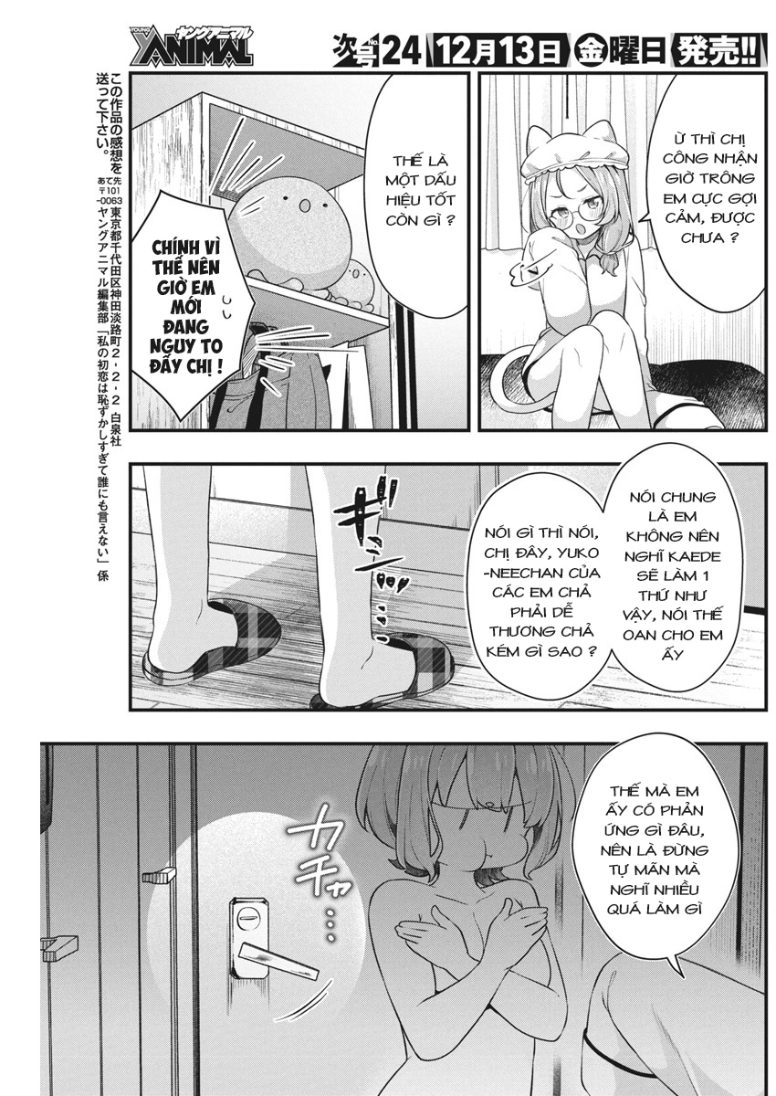 Watashi No Hatsukoi Wa Hazukashisugite Darenimo Ienai Chapter 13 - Trang 3