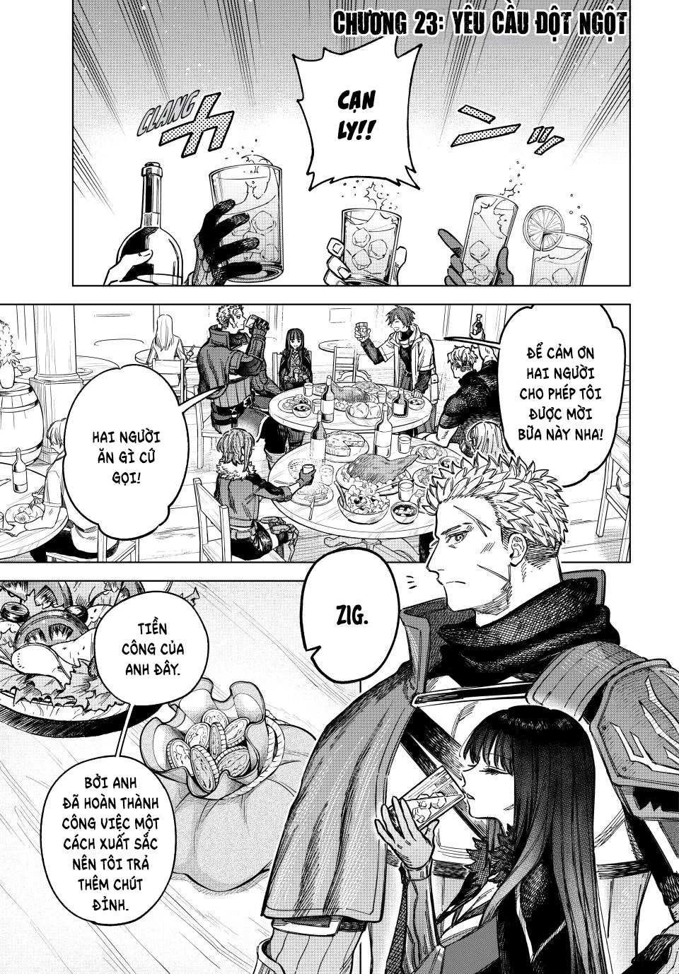 The Witch and the Mercenary Chapter 23 - Trang 2