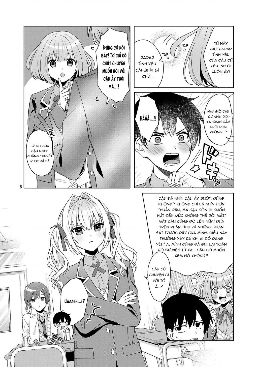 Hãy dạy tớ tình yêu Chapter 2 - Trang 3