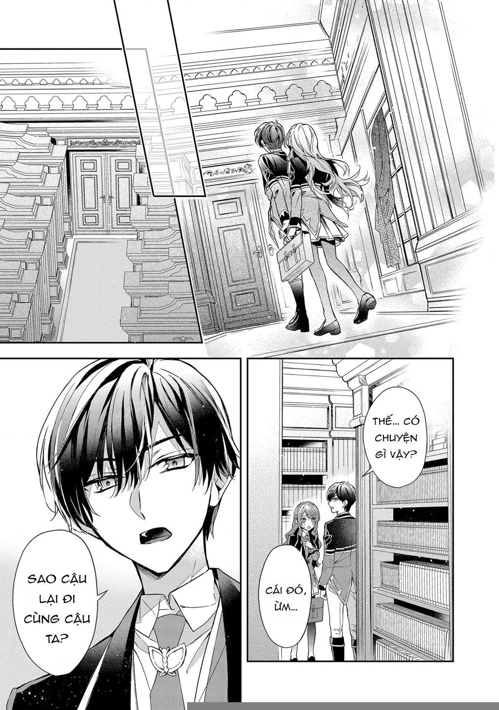 Akuyaku Reijou to Akuyaku Reisoku ga, Deatte Koi ni Ochitanara Chapter 8 - Trang 3