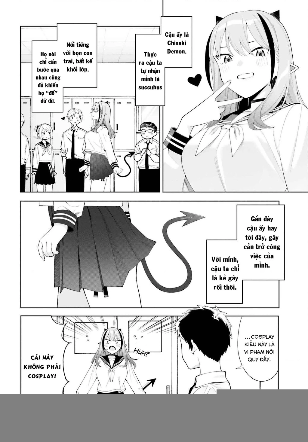 Nàng Succubus muốn được yêu! Chapter 1 - Trang 2