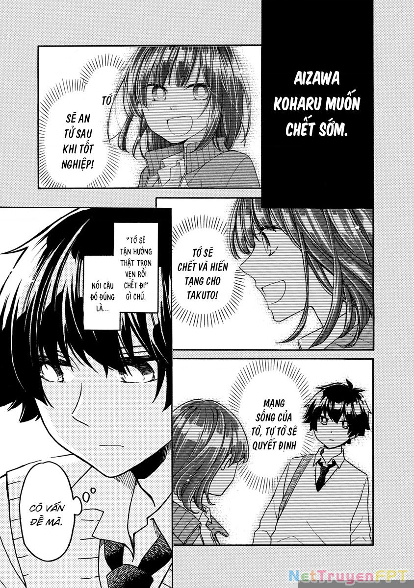 Aizawa Koharu muốn chết sớm Chapter 3 - Trang 2