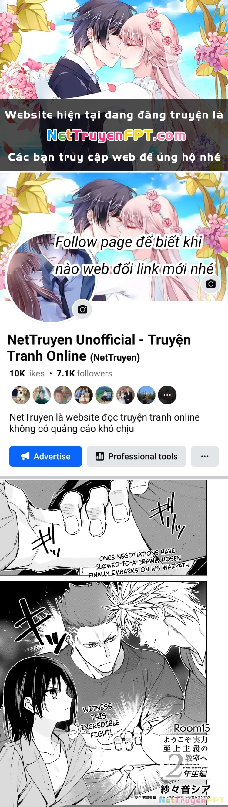 Chào Mừng Đến Với Lớp Học Đề Cao Thực Lực Năm 2 Chapter 15 - Trang 2