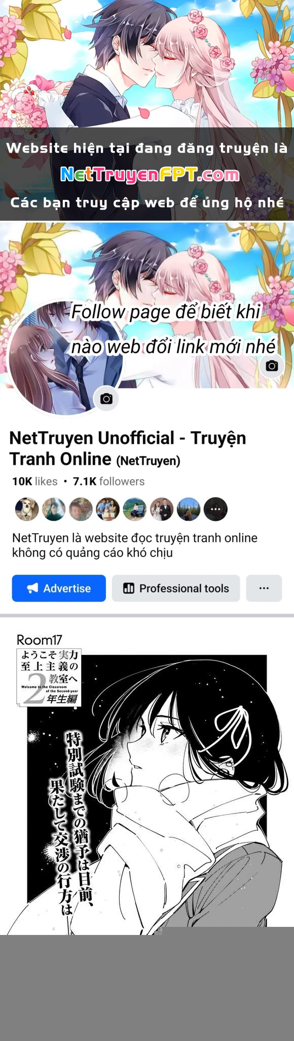 Chào Mừng Đến Với Lớp Học Đề Cao Thực Lực Năm 2 Chapter 17 - Trang 2