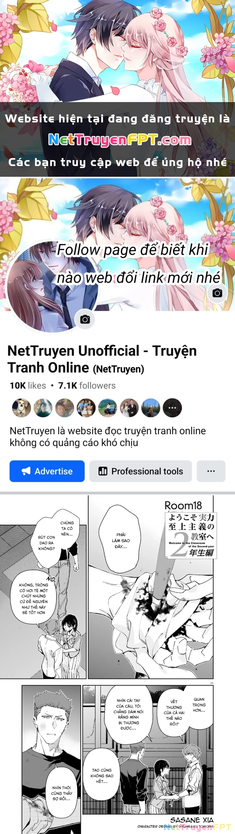 Chào Mừng Đến Với Lớp Học Đề Cao Thực Lực Năm 2 Chapter 18 - Trang 2