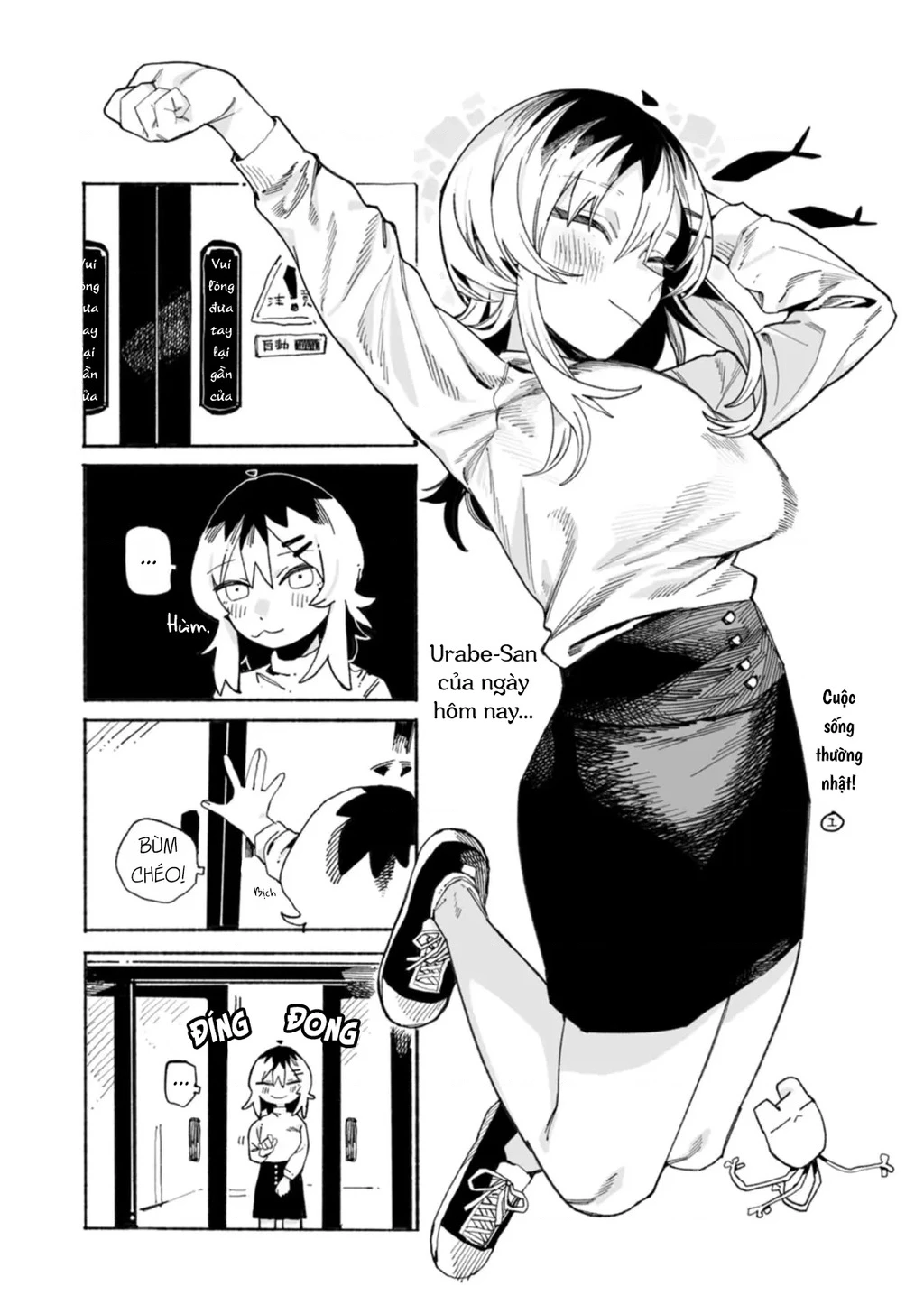 Urabe-san của hôm nay với... Chapter 6.5 - Trang 2
