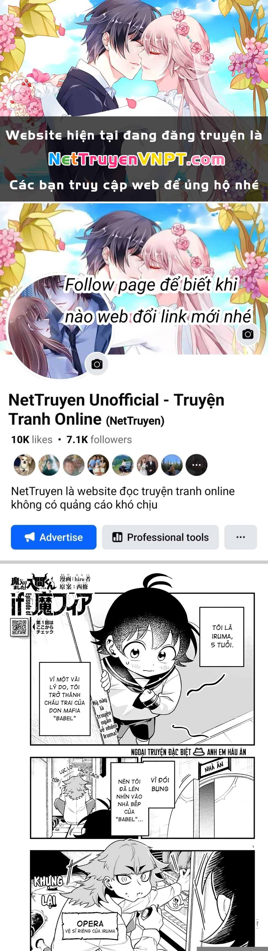 Mairimashita! Iruma-Kun: If Episode Of Mafia Chapter 19.1 - Trang 2