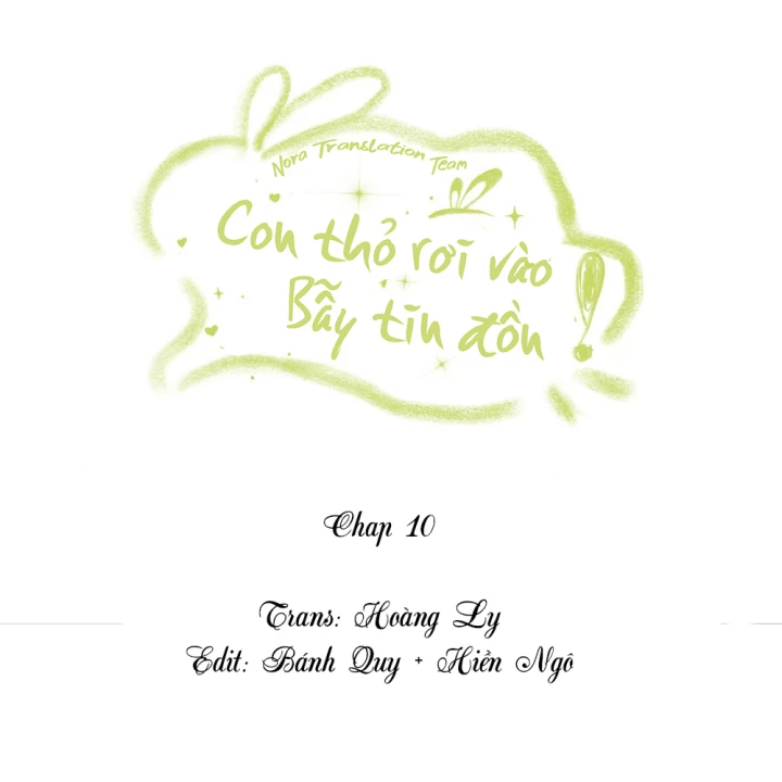 Thỏ Dính Bẫy Tin Đồn Chapter 10 - Trang 2