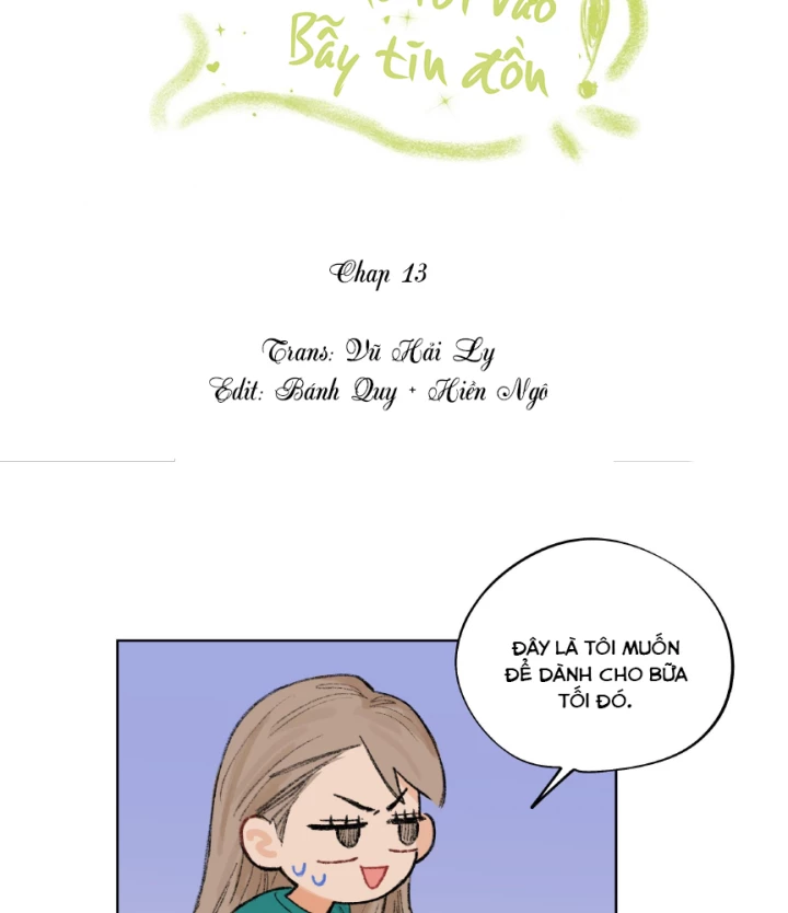 Thỏ Dính Bẫy Tin Đồn Chapter 13 - Trang 2