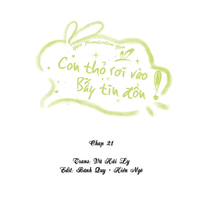Thỏ Dính Bẫy Tin Đồn Chapter 21 - Trang 2