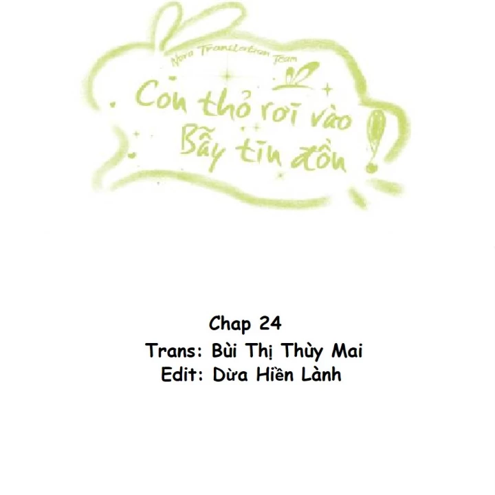 Thỏ Dính Bẫy Tin Đồn Chapter 24 - Trang 2