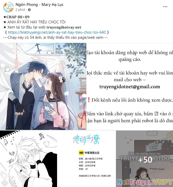 Anh Ấy Rất Hay Trêu Chọc Tôi Chapter 89.1 - Trang 2