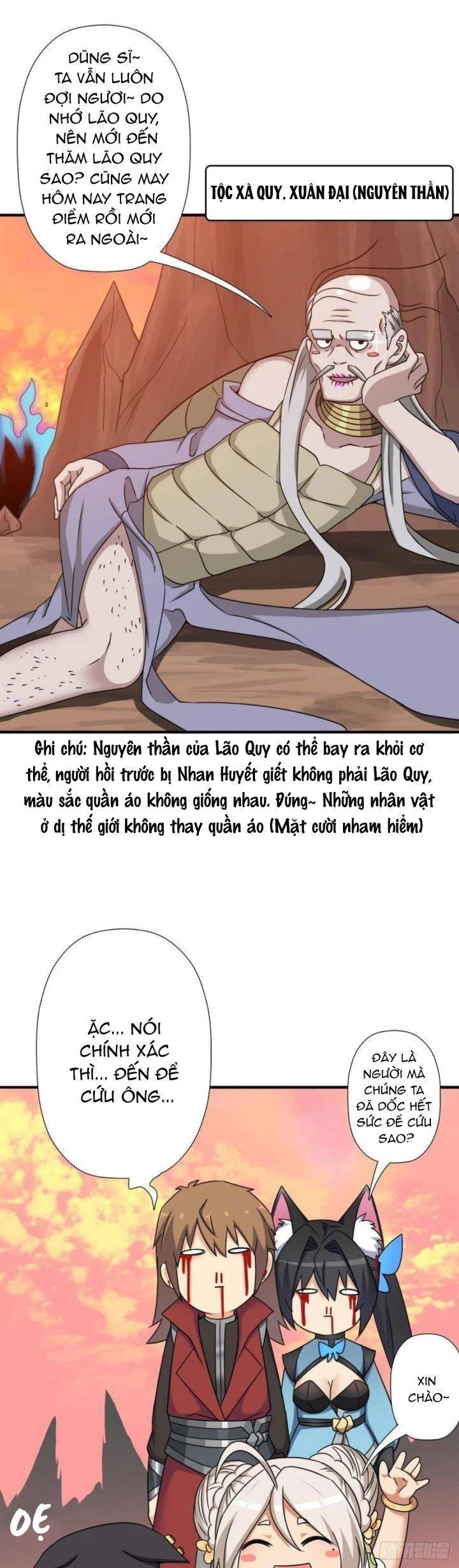 Cứu Thế Giới Đi, Ông Chú! Chapter 122 - Trang 3