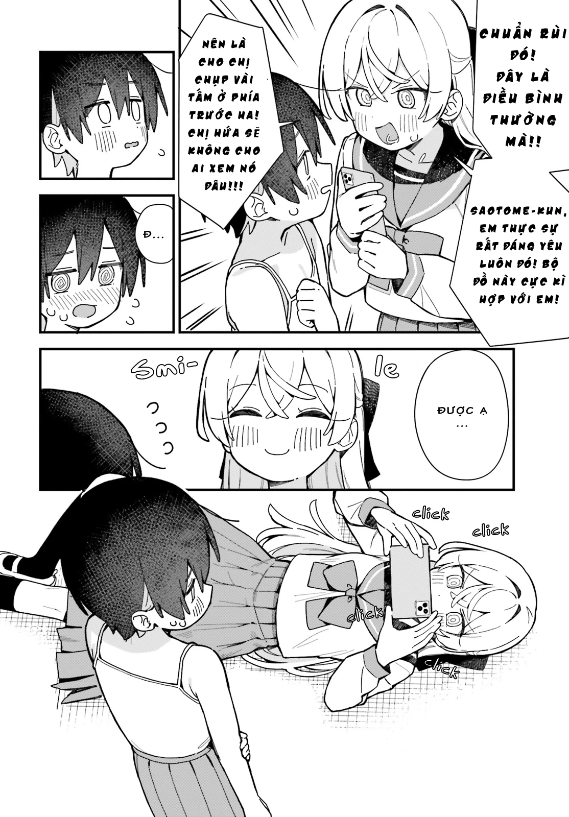 Kawaibara-Senpai Wa Kawaii (Saotome-Kun) Ga Suki! Chapter 2 - Trang 3