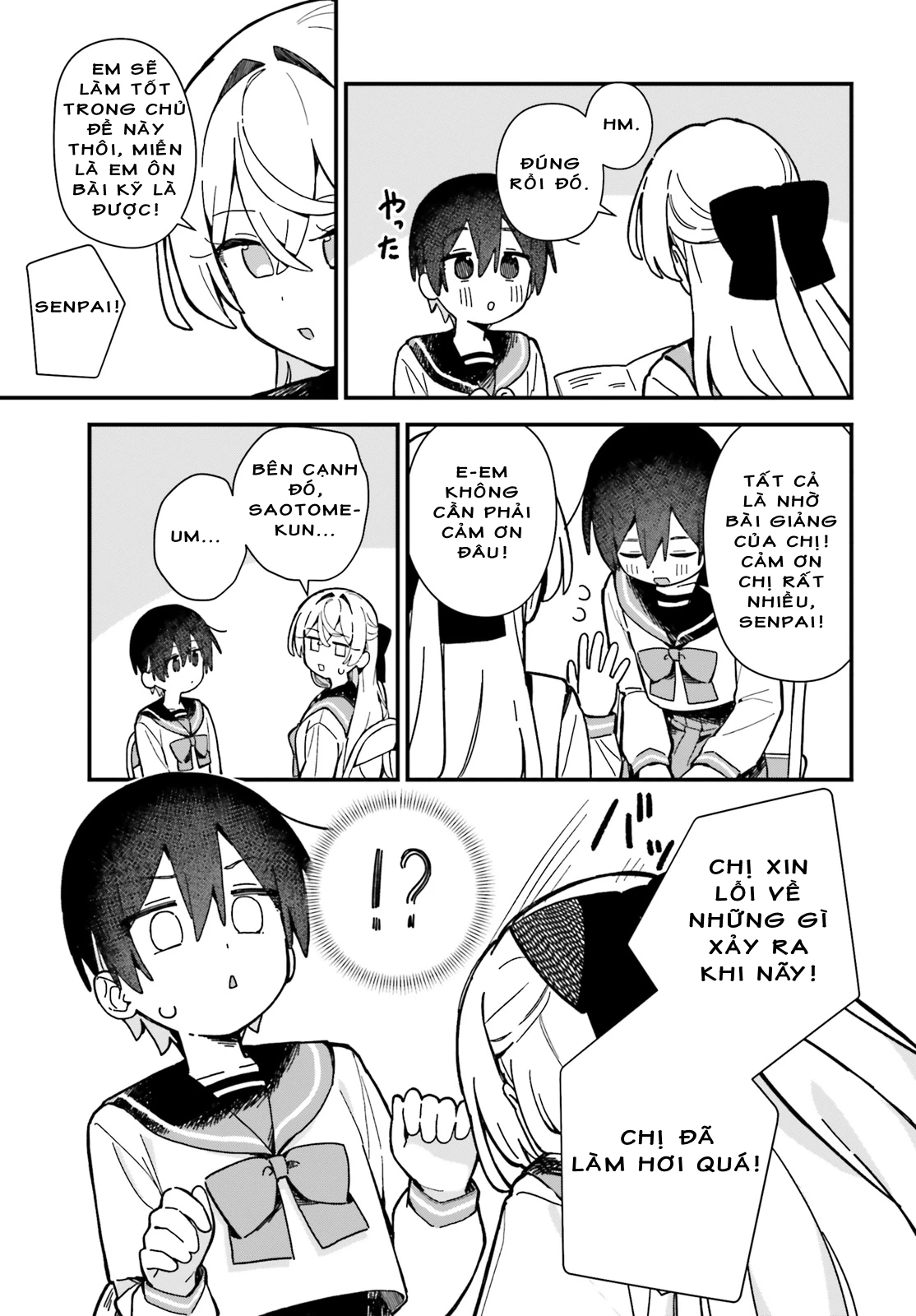 Kawaibara-Senpai Wa Kawaii (Saotome-Kun) Ga Suki! Chapter 2 - Trang 3