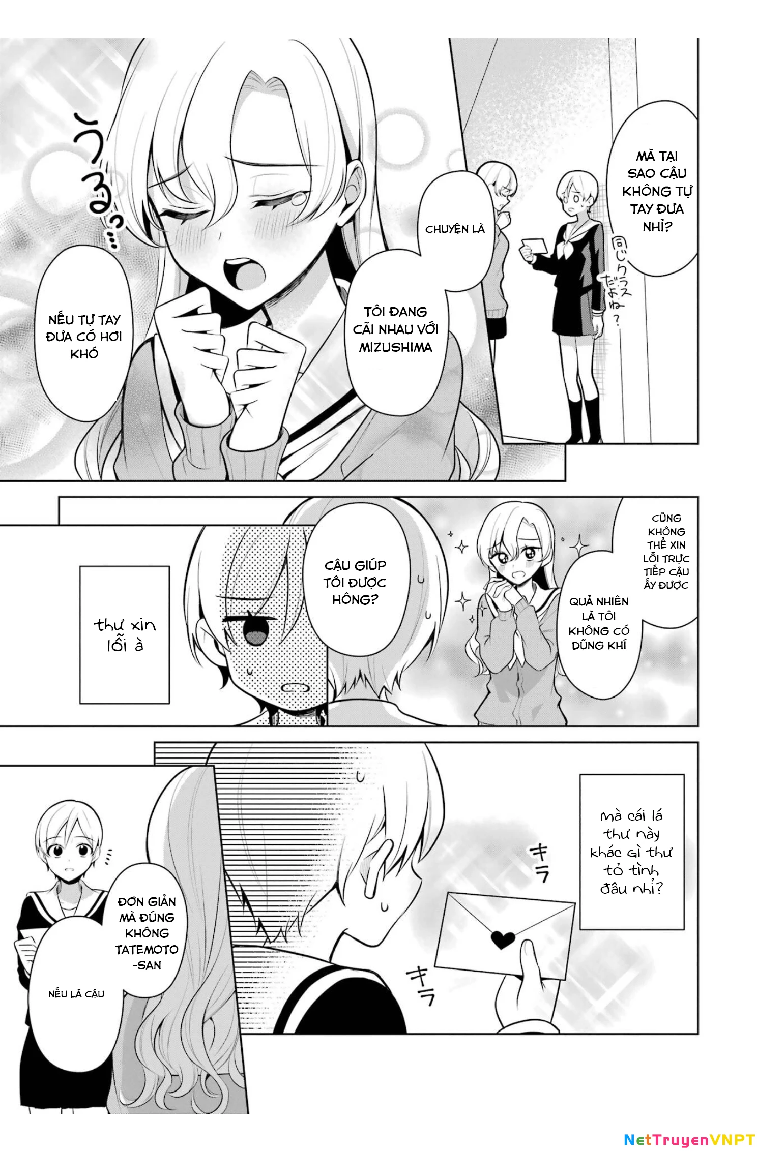 Shoujo Manga Protagonist X Rival San Chapter 43 - Trang 4